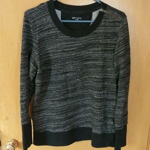 Gray and Black XL Sweatshirt